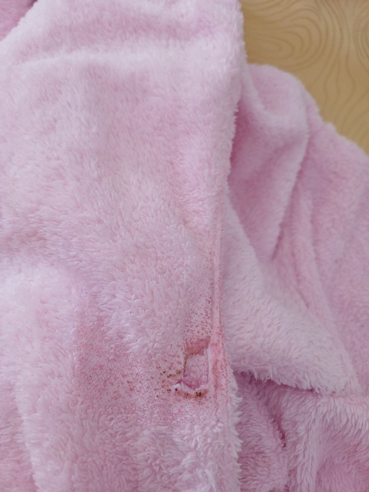 Pastel Pembe welsoft kumaş sabahlık sıcacık - Görsel 5