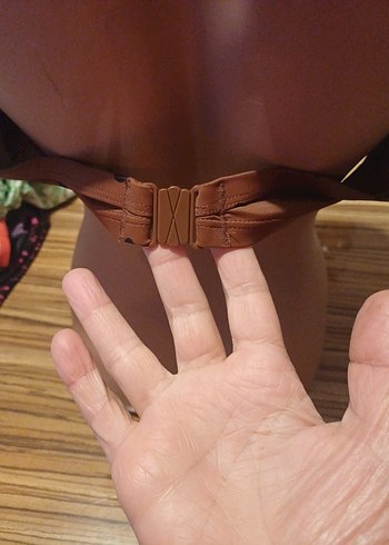 Kahverengi Bikini Üstü 36 F.beden - Görsel 2