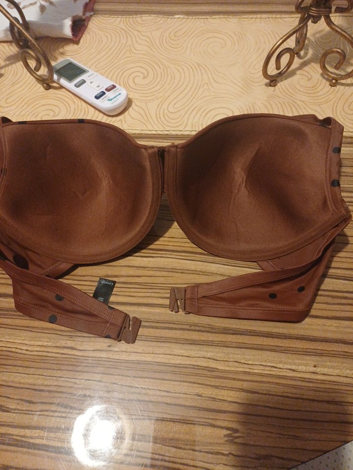 Kahverengi Bikini Üstü 36 F.beden - Görsel 3