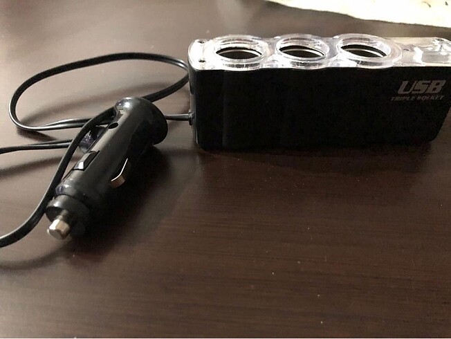 USB Girişli Çakmaklık Çoklayıcı - Görsel 2