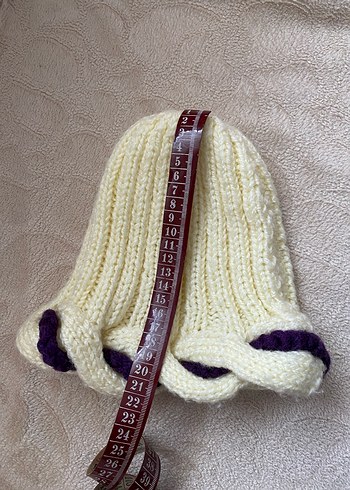 Örgü krem
Kadın Bere - Görsel 5