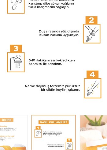 SİNOZ Arındırıcı Nemlendirici Vücut Peelingi - Görsel 5