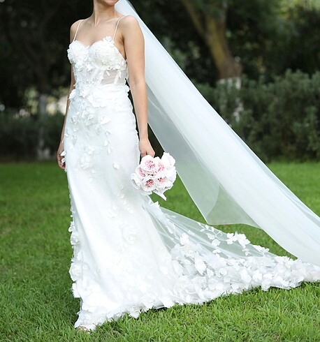 Feryal usta studio Özel dikim gelinlik - Görsel 4