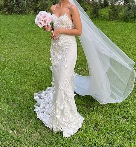 Feryal usta studio Özel dikim gelinlik - Görsel 2