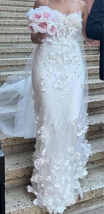 Feryal usta studio Özel dikim gelinlik - Görsel 6