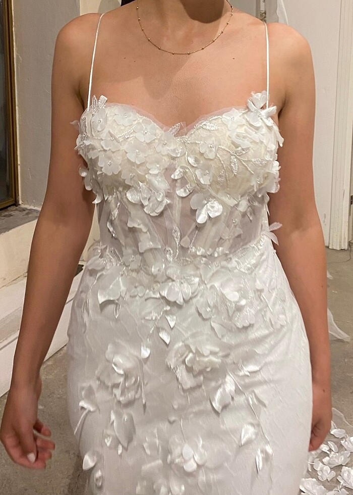 Feryal usta studio Özel dikim gelinlik - Görsel 5