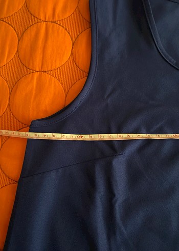 Kolsuz Lacivert Kadın Bluz - Görsel 3