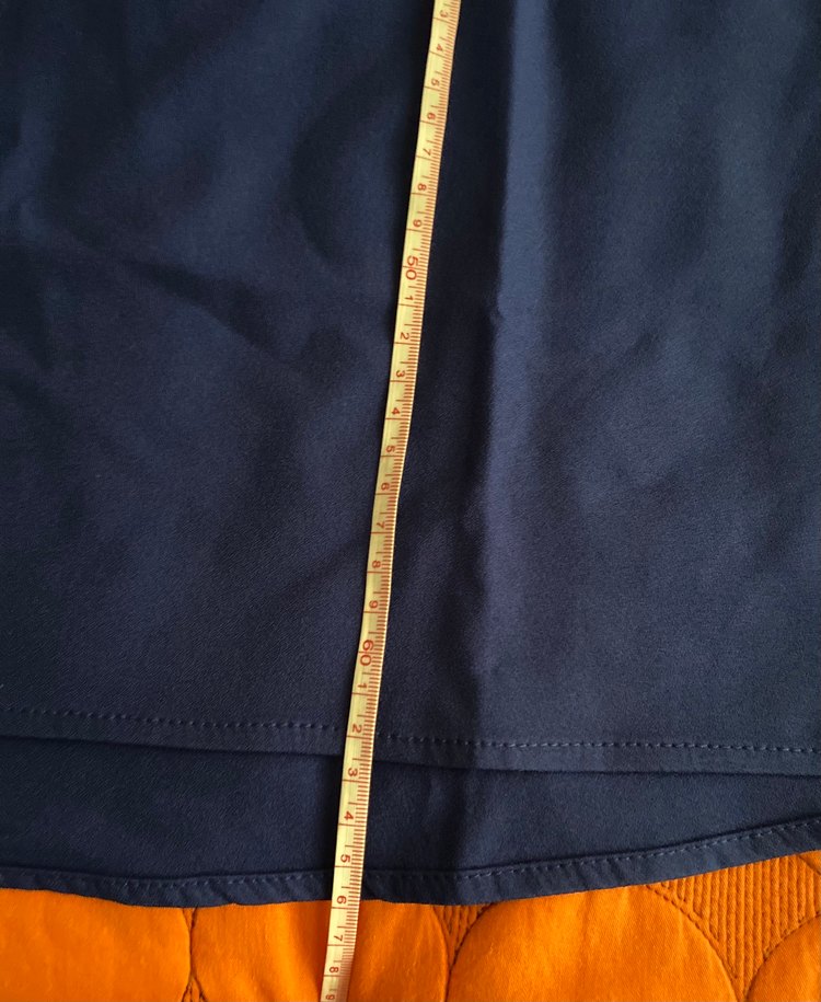 Kolsuz Lacivert Kadın Bluz - Görsel 4