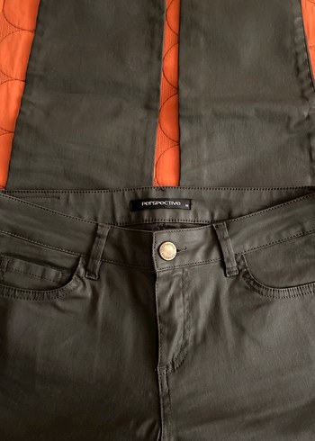 Siyah Kemerli Regular Fit Pantolon - Görsel 6