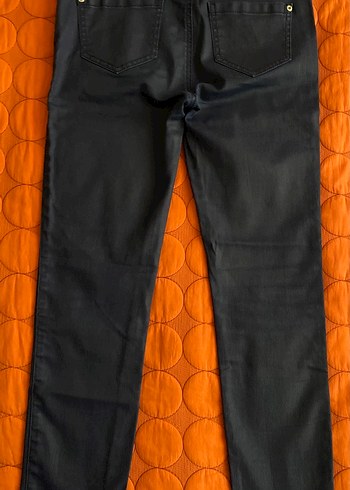 Siyah Kemerli Regular Fit Pantolon - Görsel 3