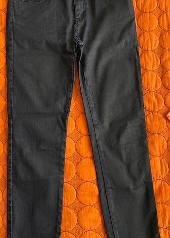 Siyah Kemerli Regular Fit Pantolon - Görsel 2