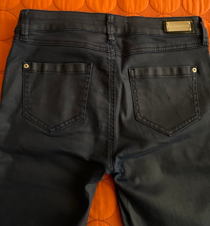 Siyah Kemerli Regular Fit Pantolon - Görsel 4