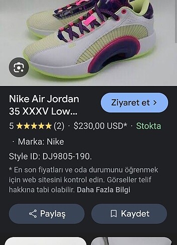 Nike Doncic x Air Jordan 35 Low Men's Shoes DJ9805-190 Sneakers 