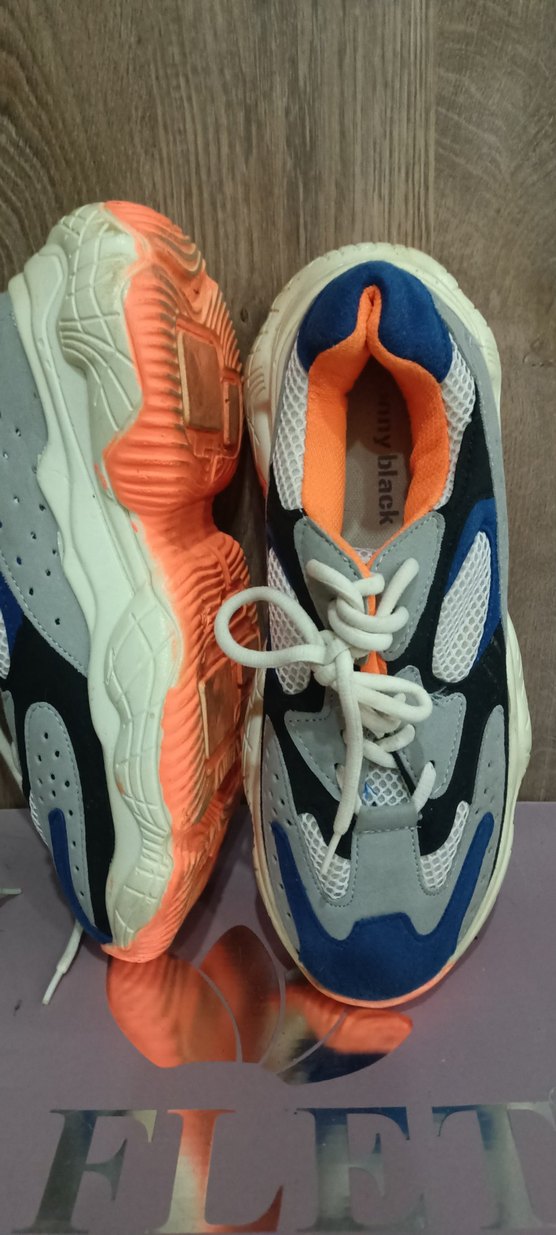 Tony black Kadın Çok Renkli Platformlu Spor Ayakkabı - Görsel 4