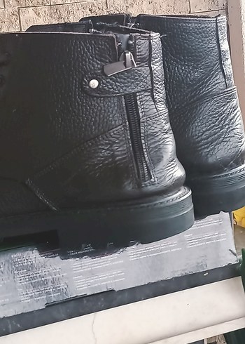 Kinetix Kahverengi Deri Erkek Botları - Görsel 7