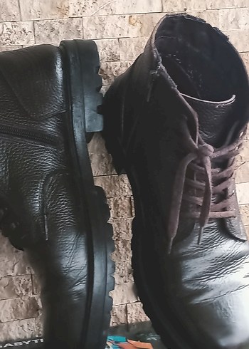 Kinetix Kahverengi Deri Erkek Botları - Görsel 5