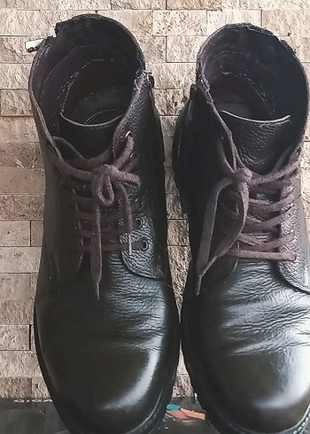 Kinetix Kahverengi Deri Erkek Botları - Görsel 3