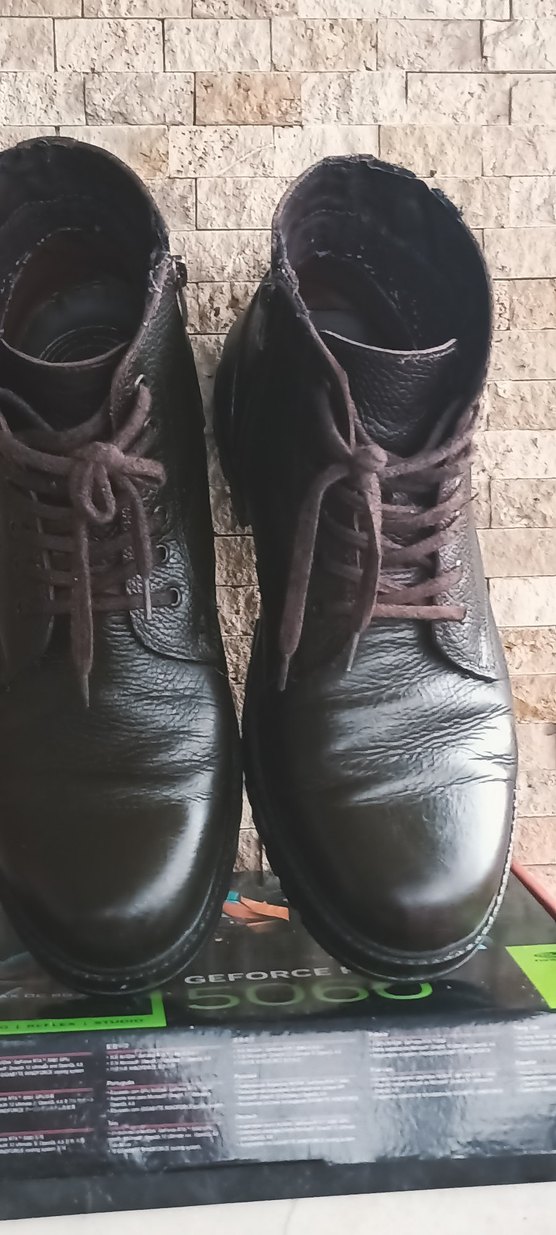 Kinetix Kahverengi Deri Erkek Botları - Görsel 2