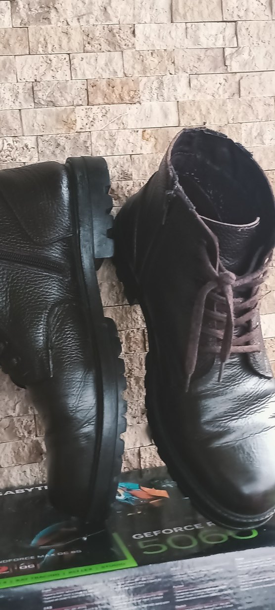 Kinetix Kahverengi Deri Erkek Botları - Görsel 5