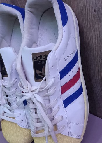 Beyaz Renkli Adidas Spor Ayakkabı - Görsel 2