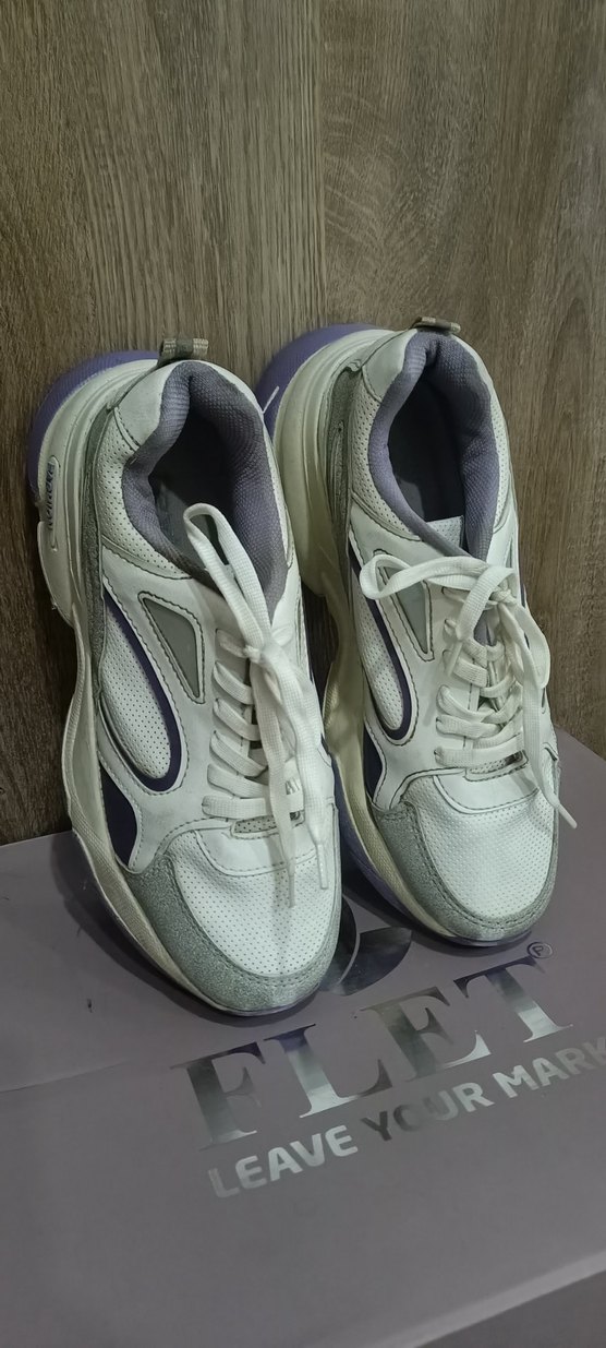 Fasihon Mor Bağcıklı Kadın Spor Ayakkabı - Görsel 5