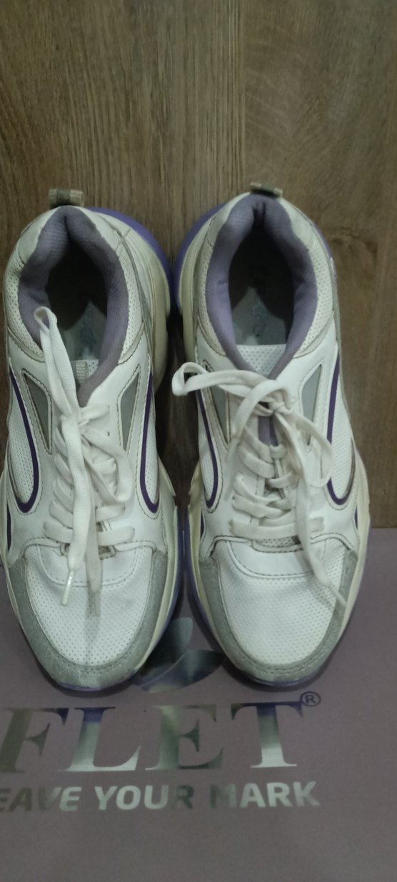 Fasihon Mor Bağcıklı Kadın Spor Ayakkabı - Görsel 4