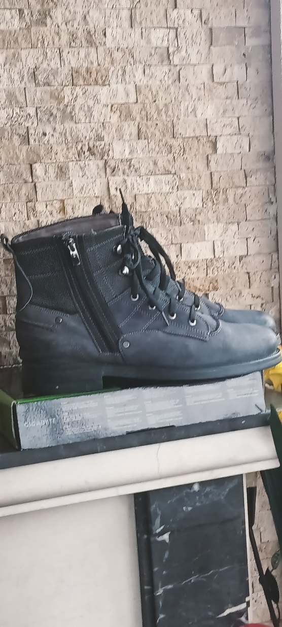 Yds dağcı botu lacivert Bağcıklı Erkek Street Style Bot - Görsel 5