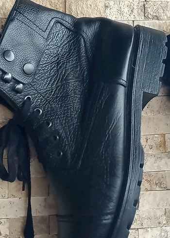 derimod Siyah Erkek Goth Bot - Görsel 6