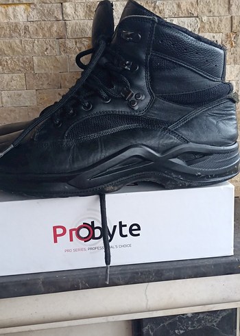 Genç marka Erkek Siyah Deri Sokak Stili Tokalı Bot - Görsel 6