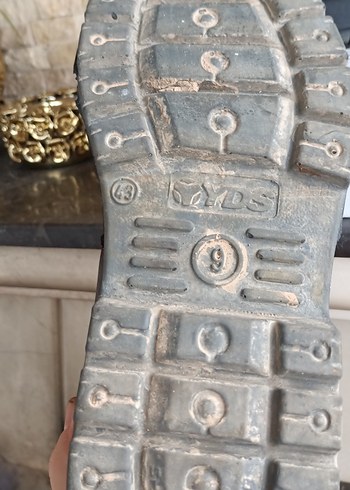 YDS İş botu Siyah Bağcıklı Erkek Kauçuk Bot - Görsel 6