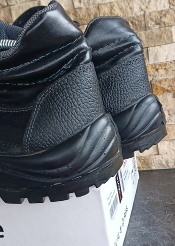 İş botu Siyah Bağcıklı Erkek Kauçuk Bot - Görsel 4