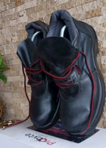 İş botu Siyah Bağcıklı Erkek Kauçuk Bot - Görsel 6