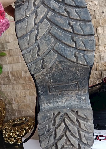 İş botu Siyah Bağcıklı Erkek Kauçuk Bot - Görsel 5