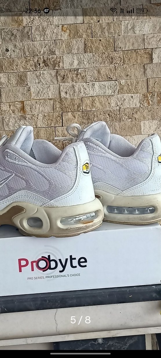 Beyaz Bağcıklı Erkek Spor Ayakkabı - Görsel 2