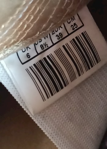 Bej Bağcıklı Kadın Spor Ayakkabı - Görsel 8