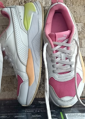 Puma Kadın Pembe Dolgu Topuklu Spor Ayakkabı - Görsel 4