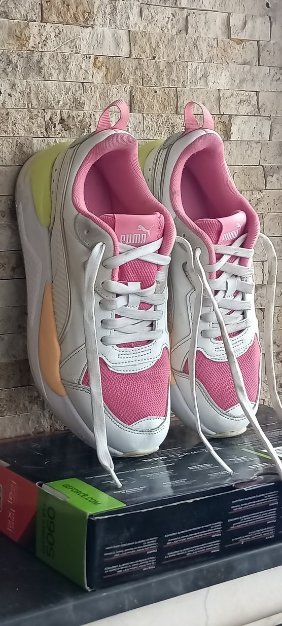 Puma Kadın Pembe Dolgu Topuklu Spor Ayakkabı - Görsel 3