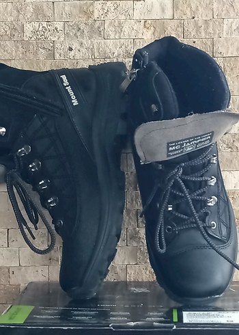 Siyah Gri Erkek Outdoor Bot MCJanPER - Görsel 4