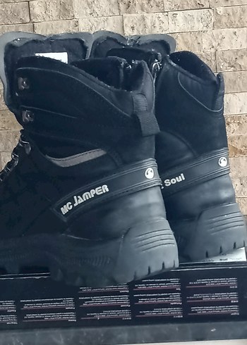 Siyah Gri Erkek Outdoor Bot MCJanPER - Görsel 7