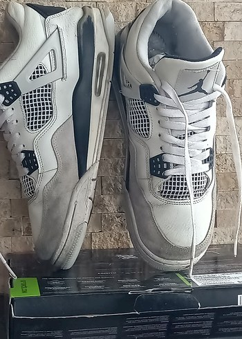 Beyaz Bağcıklı Erkek Spor Ayakkabı - Görsel 4