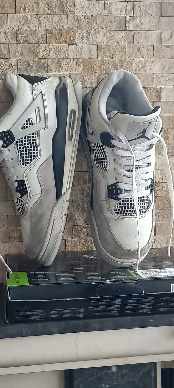 Beyaz Bağcıklı Erkek Spor Ayakkabı - Görsel 4