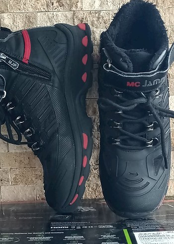 Jamper Siyah Bağcıklı Erkek Outdoor Bot - Görsel 4