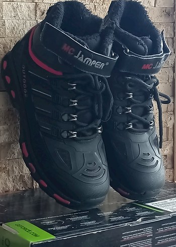 Jamper Siyah Bağcıklı Erkek Outdoor Bot - Görsel 3