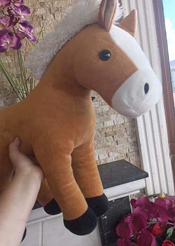 Bej Yumuşak At Peluş Oyuncak