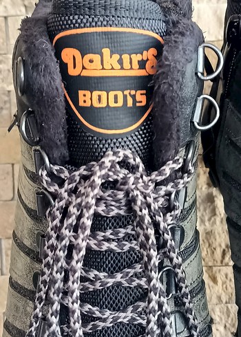 39 no Dakir's Boots Erkek Gri-haki ayakkabı - Görsel 4