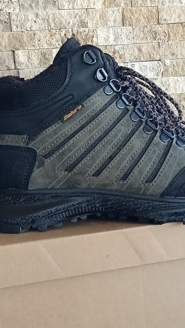39 no Dakir's Boots Erkek Gri-haki ayakkabı - Görsel 5