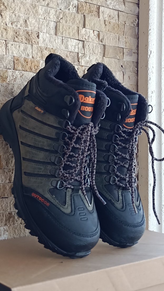 39 no Dakir's Boots Erkek Gri-haki ayakkabı - Görsel 2