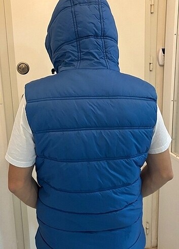Şişme Kapüşonlu Yelek