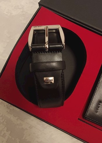 Sarar Siyah Erkek Cüzdan ve Kemer Seti - Görsel 3