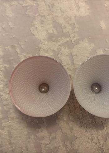 Bordo Koyu Renkli İki Konik Kase - Görsel 3